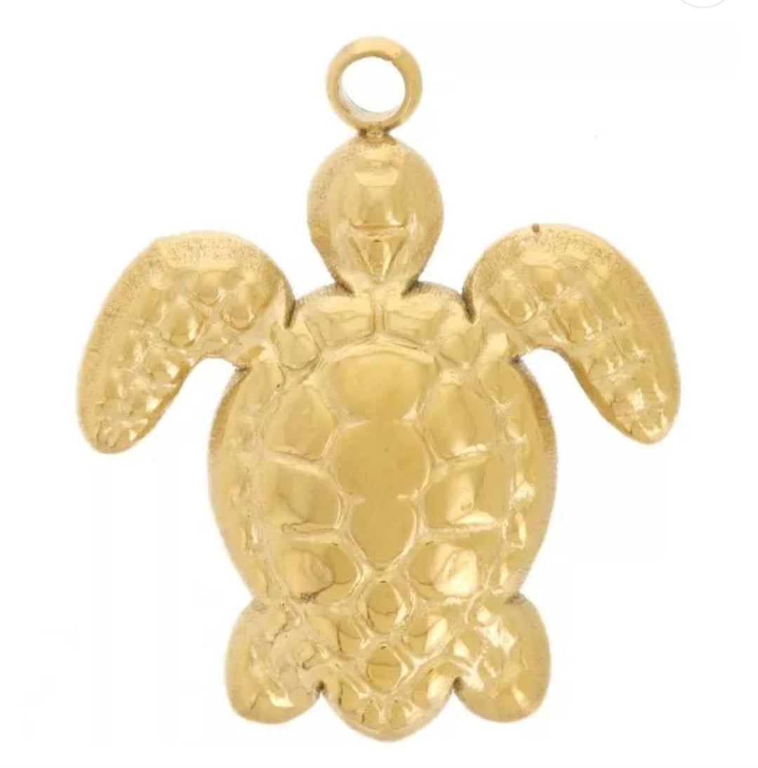 Breloque tortue 18x15mm