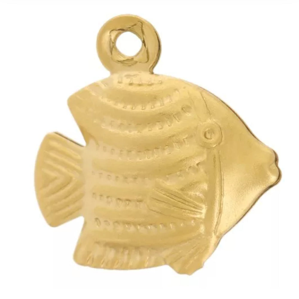 Breloque poisson 13x12mm