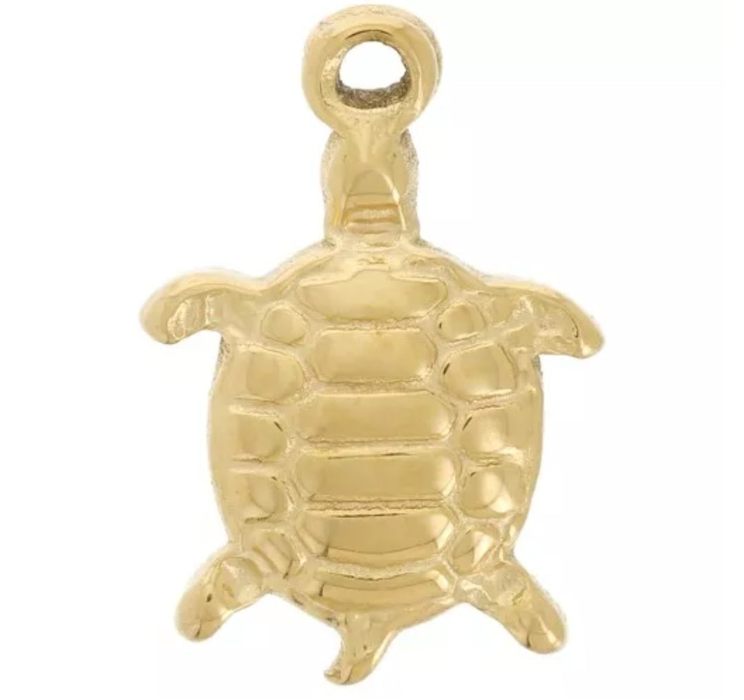 Breloque tortue 12x8mm